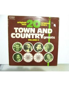 TOWN AND COUNTRY GREATS VOLUME 4 VINYL RECORD LP RARE TC 300 ORIGINAL HITS STARS