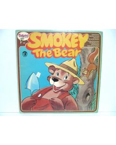 SMOKEY THE BEAR VINYL RECORD RARE TINKERBELL RECORDS CHILDRENS SONGS KIDS