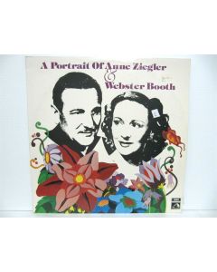 A PORTRAIT OF ANNE ZIEGLER & WEBSTER BOOTH VINYL RECORD RARE EMIOXLP 7604