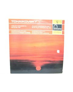 TCHAIKOVSKY VIOLIN CONCERTO IN D OP 35 PIANO CONCERTO NO 1 FONTANA6540 083 VINYL
