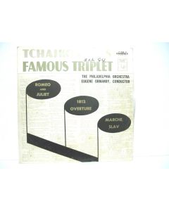 TCHAIKOVSKY FAMOUS TRIPLET ROMEO & JULIET 1812 OVERTURE MARCHE SLAV VINYL RECORD