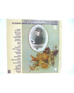 NOSTALGIC MEMORIES FROM WORLD'S GREATEST SINGERS VINYL RECORD SCA 016 MONO