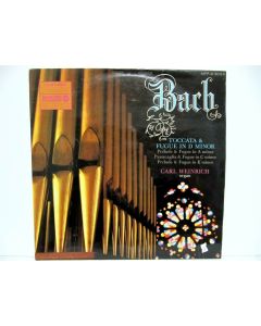 BACH TOCCATA & FUGUE IN D MINOR CARL WEINRICH VINYL RECORD MFP-A 9029 1967