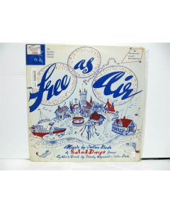 FREE AS AIR MUSIC JULIAN SLADE SALAD DAYS AN ORIGINAL CAST RECORDING VINYL GG005