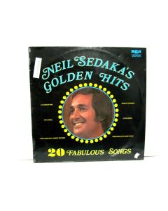 NEIL SEDAKA'S GOLDEN HITS VINYL RECORD 20 FABULOUS SONGS RCA RECORDS SP-166