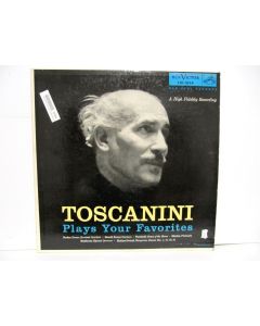 TOSCANINI PLAYS YOUR FAVORITES VINYL RECORD COLLECTORS VERY RARE LM-1834