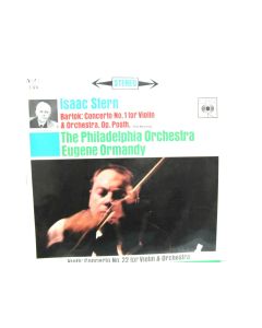 ISAAC STERN BARTOL CONCERTO NO 1 FOR VIOLIN EUGENE ORMANDY KLCS 2779 VINYL 