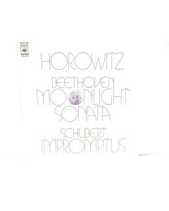 HOROWITZ BEETHOVEN MOONLIGHT SONATA SCHUBERT IMPROMPTUS SBR 235597 VINYL RECORD
