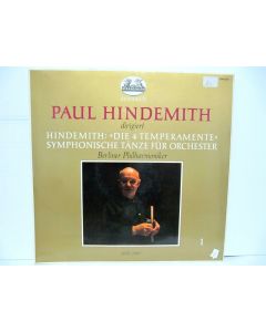 PAUL HINDEMITH DIE 4 TEMPERAMENTE SYMPHONISCHE TANZE FUR ORCHESTER 2548 724