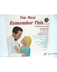 YOU MUST REMEMBER THIS VOLUME 1 32 TIMELESS CLASSIC HITS VINYL RECORD TMAK 168 A
