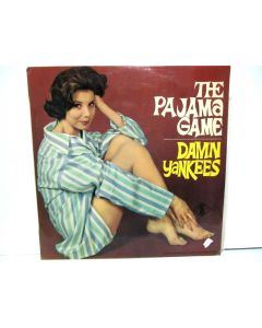 THE PAJAMA GAME DAMN YANKEES VINYL RECORD RARE LM 7009 FCM PRODUCTIONS LIGHT