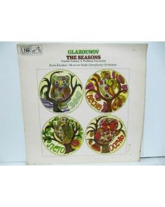 GLAZOUNOV THE SEASONS BORIS KHAIKIN WEDDING PROCESSION VINYL RECORD ASD 2522