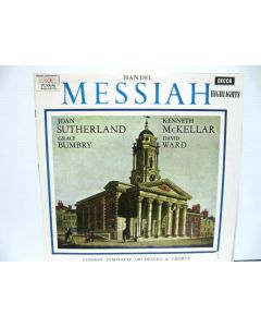 HANDEL MESSIAH EXCERPTS JOAN SUTHERLAND  LONDON SYMPHONY ORCHESTRA SXLA 2316