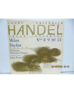 GEORGE FRIDERIC HANDEL ORGAN CONCERTOS VINYL RECORD MILAN SLECHTA SUA ST 50786