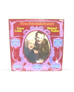 ABSCHIEDSKONZERT FRANZ LEHAR RICHARD TAUBER RL 30337 VINYL RECORD
