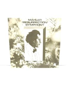 MAHLER RESURRECTION SYMPHONY RECORD ONE WRC S/5096 VINYL RECORD
