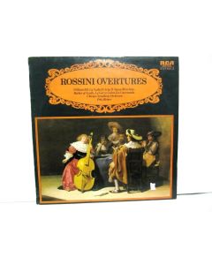 ROSSINI OVERTURES WILLIAM TELL LA SCALA DI SETA REINER VINYL RECORD VICS-1079