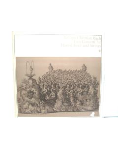 JOHANN CHRISTIAN BACH TWO CONCERTI FOR HARPISCHORD AND STRINGS S/T 4254 VINYL