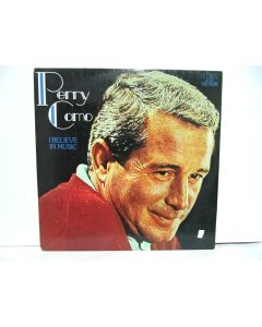 PERRY COMO I BELIEVE IN MUSIC VINYL RECORD RCA RECORDS RARE STEREO VICTOR SP-165