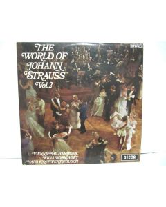 THE WORLD OF JOHANN STRAUSS VOL 2 VINYL RECORD HANS KNAPPERTSBUSCH SPA 73