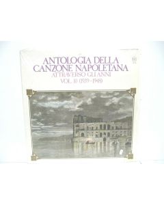 ANTOLOGIA DELLA CANZONE NAPOLETANA ATTRAVERSO GLIANNI VOL 10 VINYL RECORD