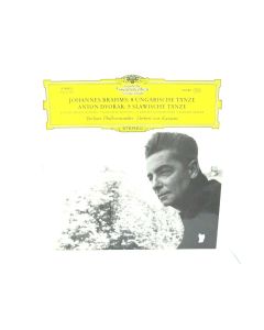 BRAHMS 8 UNGARISCHE TANZE DVORAK 5 SLAWISCHE TANZE HERBERT VON KARAJAN VINYL