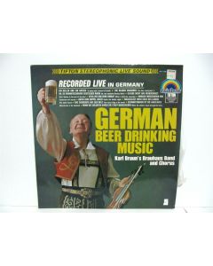 GERMAN BEER DRINKING MUSIC KARL BRAUN VIINYL RECORD BRAUHAUS BAND CHORUS RPG7228