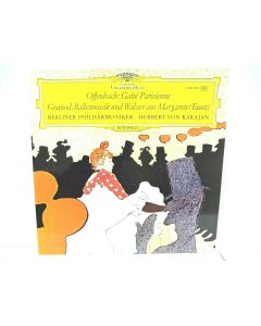 OFFENBACH GAITE PARISIENNE GOUNOD BALLETMUSIK WALZER AUS MARGARETTE VINYL RECORD