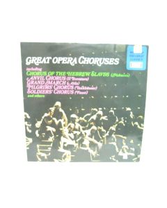 GREAT OPERA CHORUSES IL TROVATORE AIDA TANNHAUSER FAUST NABUCCO SPA 296 VINYL