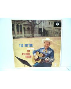 TEX RITTER SONGS FROM THE WESTERN SCREEN VINYL RECORD LM 8001