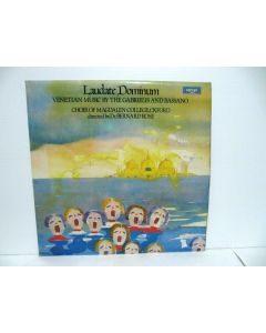 LAUDATE DOMINIUM VENETIAN MUSIC GABRIELIS & BASSANO BERNARD ROSE VINYL ZRG 857