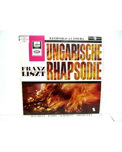 UNGARISCHE RHAPSODIE BAVARIAN RADIO SYMPOHNY ORCHESTRA LISZT LUDWIG VINYL RECORD