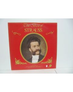 THE BEST OF JOHANN STRAUSS VINYL RECORD THE BLUE DANUBE TRITSCH TRATSCH CS1-C