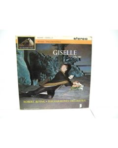 GISELLE ADAM ROBERT IRVING PHILHARMONIA ORCHESTRA VINYL RECORD CSD 1465