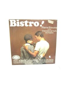 BISTRO PIERRE SIMONE INTERNATIONAL CAFE ORCHESTRA A 1014 VINYL RECORD