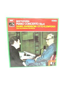 BEETHOVEN PIANO CONCERTO NO 4 DANIEL BARENBOIM OTTO KLEMPERER OASD 2550 VINYL