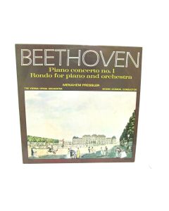 BEETHOVEN PIANO CONCERTO NO 1 RONDO FOR PIANO MENAHEM PRESSLER MOSHE VINYL