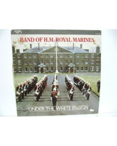 BAND OF HM ROYAL MARINES UNDER THE WHITE ENSIGNAX 701337 VINYL RECORD VERY RARE
