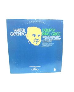 WATER GIESEKING DEBUSSY RAVEL GRIEG 60210 VINYL RECORD