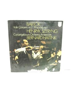 BARTOK VIOLIN CONCERTO 2 HENRYK SZERYNG BERNARD HAITINK 6500 021 VINYL RECORD