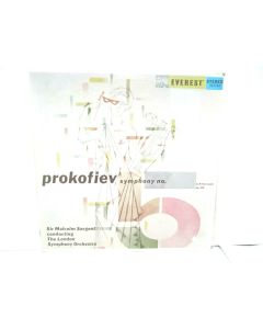 PROKOFIEV SYMPHONY NO 5 B FLAT MAJ OP 100 MALCOLM SARGENT 3034 VINYL RECORD