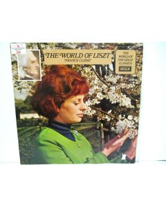 THE WORLD OF LISZT FRANCE CLIDAT VINYL RECORD SPAR 371 COLLECTORS RARE VINTAGE