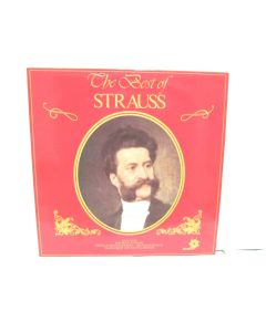THE BEST OF STRAUSS THE BLUE DANUBE TRITSCH TRATSCH POLKA ERIC ROGERS VINYL 