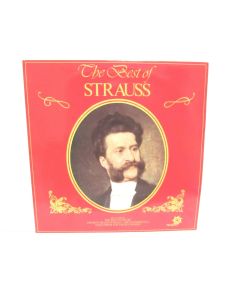 THE BEST OF STRAUSS BLUE DANUBE TRITSCH TRATSCH POLKA DIE FLEDERMAUS CS1-C VINYL