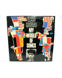 ELISA GABBAI MY WORLD OF SONGS SONG VINYL RECORD WG-S-25 5193