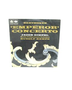 BEETHOVEN EMPEROR' CONCERTO JACOB GIMPEL RUDOLF KEMPE SREG 1025 VINYL RECORD