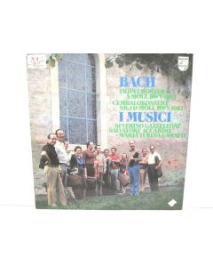 BACH STRIPELKONZERT I MUSICI 6500 692 VINYL RECORD