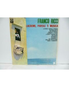 FRANCO RICCI VINYL RECORD LACREME PAROLE E MUSICA C048-17030 COLLECTORS RARE