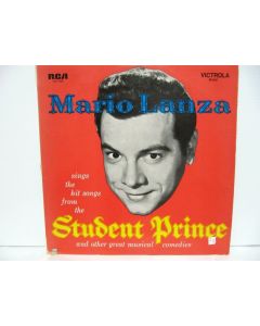 MARIO LANZA SINGS FROM STUDENT PRINCE VINYL RECORD MONO VIC 1420 COLLECTORS RARE