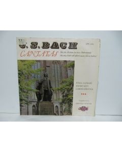 J S BACH CANTATAS NO 161 & 169 JULIA HAMARI JOZSEF RETI GABOR LEHOTKA LPX VINYL